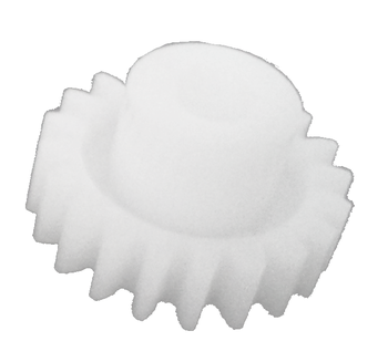 Spur gear DS made of Plastic M90-44, module 0.5, 20 teeth, bore 4