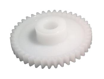 Spur gear DS made of Plastic M90-44, module 0.5, 40 teeth, bore 5