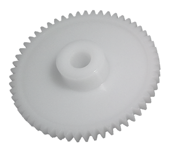 Spur gear DS made of Plastic M90-44, module 0.5, 56 teeth, bore 6