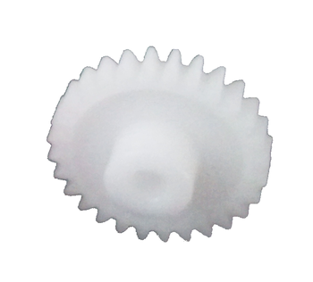 Spur gear DS made of Plastic M90-44, module 1, 28 teeth, bore 5