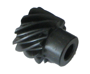 Screw gear SN made of Steel S45C, module 1.5, 10 teeth, bore 8