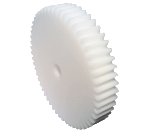 Spur gear G24 made of Plastic POM, module 0.8, 12 teeth, bore 3