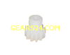 Spur gear DS made of Plastic M90-44, module 0.5, 12 teeth, bore Ø2