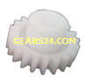 Spur gear DS made of Plastic M90-44, module 1, 20 teeth, bore Ø5