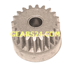 Spur gear LS made of Steel S45C, module 0.5, 20 teeth, bore Ø3