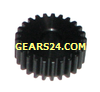 Spur gear SSA made of Steel S45C, module 1, 25 teeth, bore Ø8